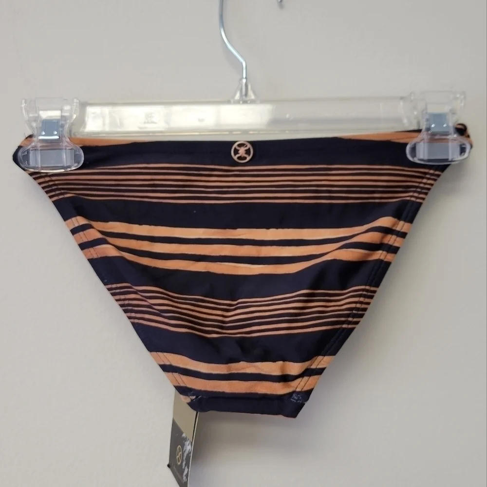 VIX Isabela Rope Full Bikini Bottom Navy XS - Picture 4 of 8